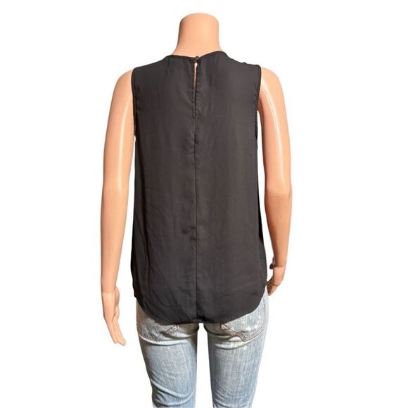 Forever 21 sleeveless black hi low top M - Picture 5 of 7